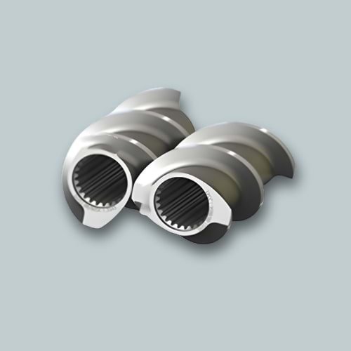 Bi-Lobed Conveying Screw Elements